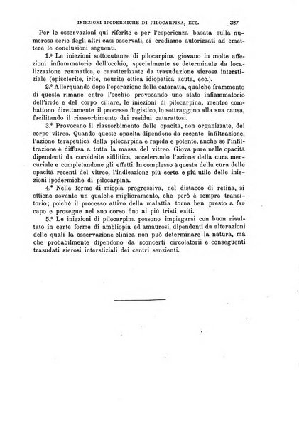 Il morgagni giornale indirizzato al progresso della medicina. Parte 1., Archivio o Memorie originali