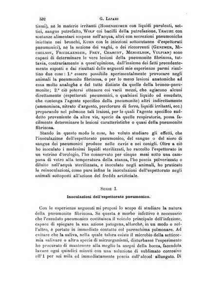 Il morgagni giornale indirizzato al progresso della medicina. Parte 1., Archivio o Memorie originali