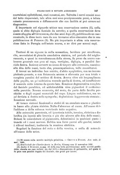 Il morgagni giornale indirizzato al progresso della medicina. Parte 1., Archivio o Memorie originali