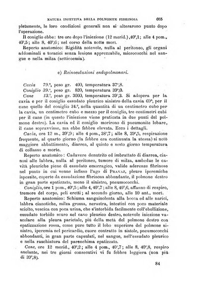 Il morgagni giornale indirizzato al progresso della medicina. Parte 1., Archivio o Memorie originali