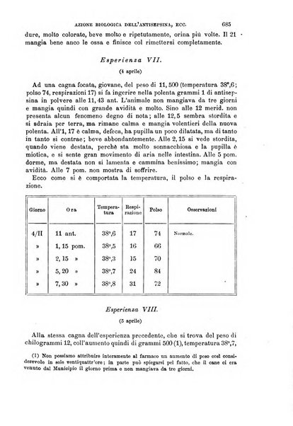 Il morgagni giornale indirizzato al progresso della medicina. Parte 1., Archivio o Memorie originali