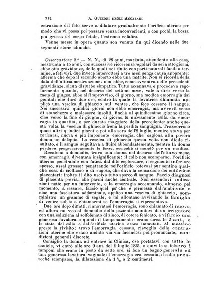 Il morgagni giornale indirizzato al progresso della medicina. Parte 1., Archivio o Memorie originali