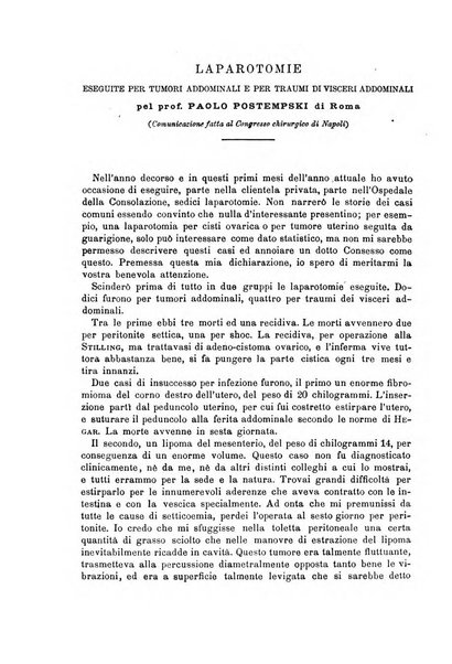 Il morgagni giornale indirizzato al progresso della medicina. Parte 1., Archivio o Memorie originali