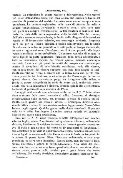 Il morgagni giornale indirizzato al progresso della medicina. Parte 1., Archivio o Memorie originali