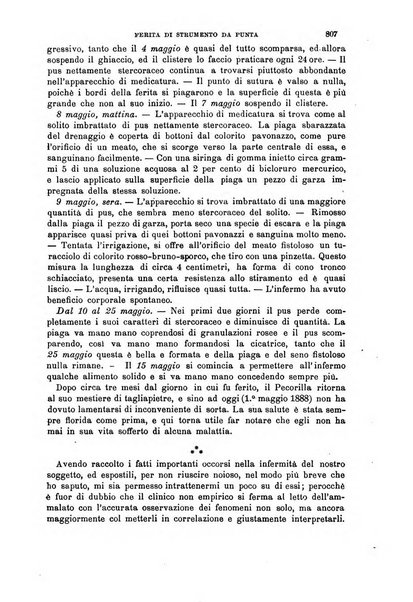 Il morgagni giornale indirizzato al progresso della medicina. Parte 1., Archivio o Memorie originali