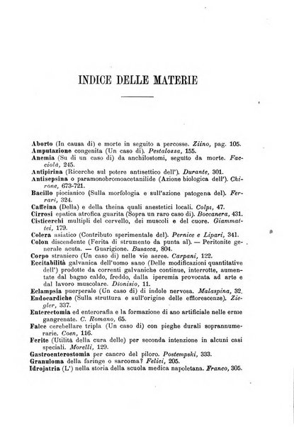 Il morgagni giornale indirizzato al progresso della medicina. Parte 1., Archivio o Memorie originali