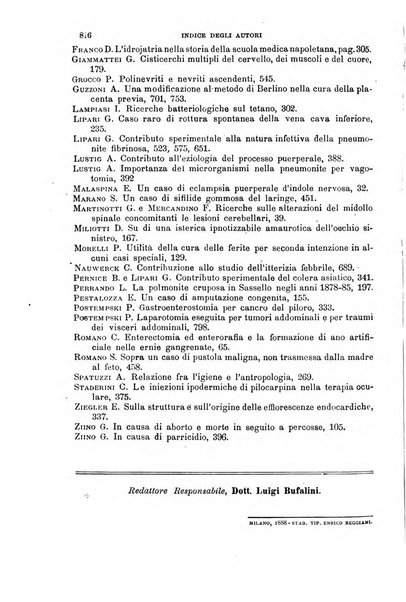 Il morgagni giornale indirizzato al progresso della medicina. Parte 1., Archivio o Memorie originali