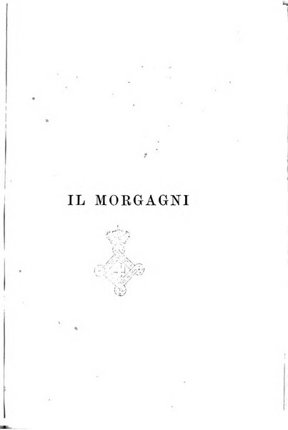 Il morgagni giornale indirizzato al progresso della medicina. Parte 1., Archivio o Memorie originali