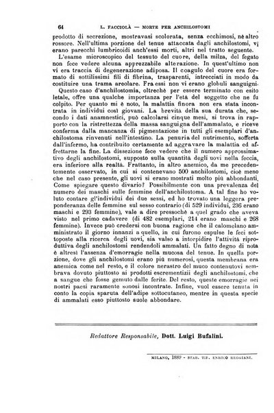 Il morgagni giornale indirizzato al progresso della medicina. Parte 1., Archivio o Memorie originali