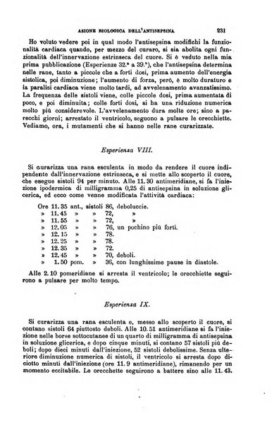 Il morgagni giornale indirizzato al progresso della medicina. Parte 1., Archivio o Memorie originali