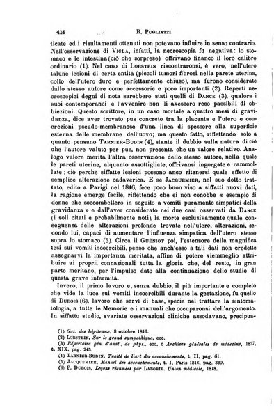 Il morgagni giornale indirizzato al progresso della medicina. Parte 1., Archivio o Memorie originali