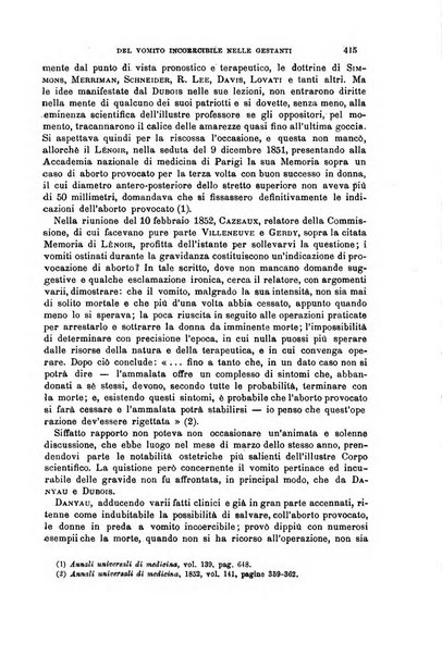 Il morgagni giornale indirizzato al progresso della medicina. Parte 1., Archivio o Memorie originali