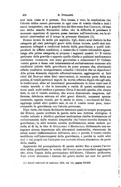 Il morgagni giornale indirizzato al progresso della medicina. Parte 1., Archivio o Memorie originali