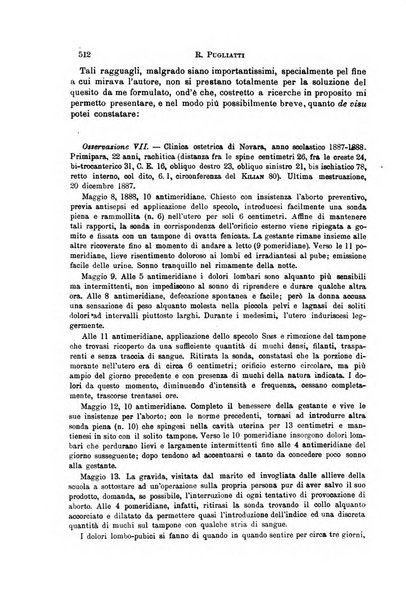 Il morgagni giornale indirizzato al progresso della medicina. Parte 1., Archivio o Memorie originali