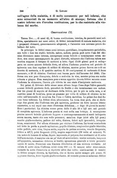 Il morgagni giornale indirizzato al progresso della medicina. Parte 1., Archivio o Memorie originali