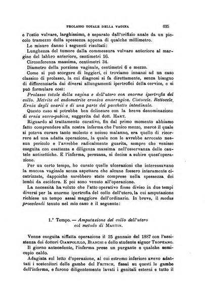 Il morgagni giornale indirizzato al progresso della medicina. Parte 1., Archivio o Memorie originali