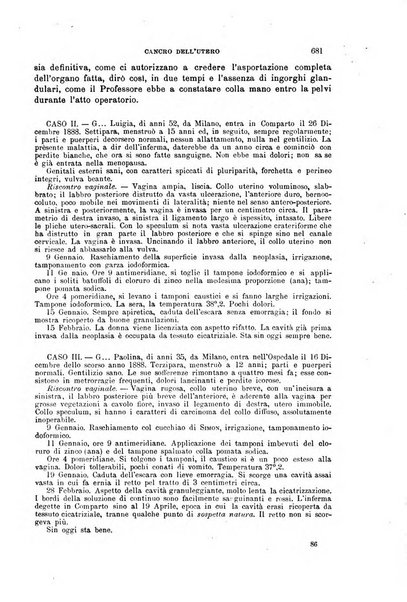 Il morgagni giornale indirizzato al progresso della medicina. Parte 1., Archivio o Memorie originali