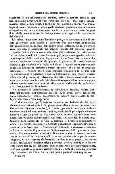 Il morgagni giornale indirizzato al progresso della medicina. Parte 1., Archivio o Memorie originali