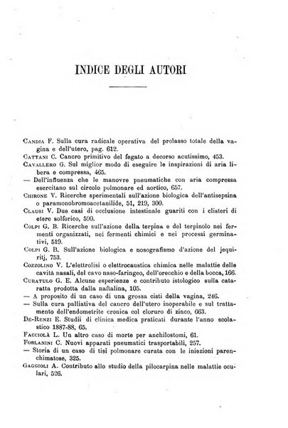 Il morgagni giornale indirizzato al progresso della medicina. Parte 1., Archivio o Memorie originali