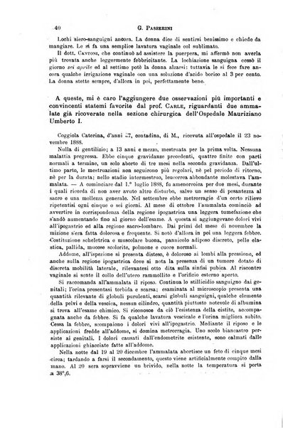 Il morgagni giornale indirizzato al progresso della medicina. Parte 1., Archivio o Memorie originali