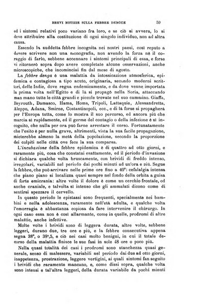 Il morgagni giornale indirizzato al progresso della medicina. Parte 1., Archivio o Memorie originali