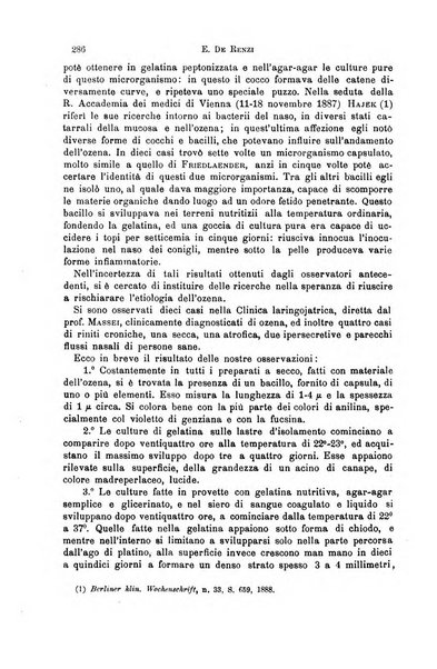 Il morgagni giornale indirizzato al progresso della medicina. Parte 1., Archivio o Memorie originali