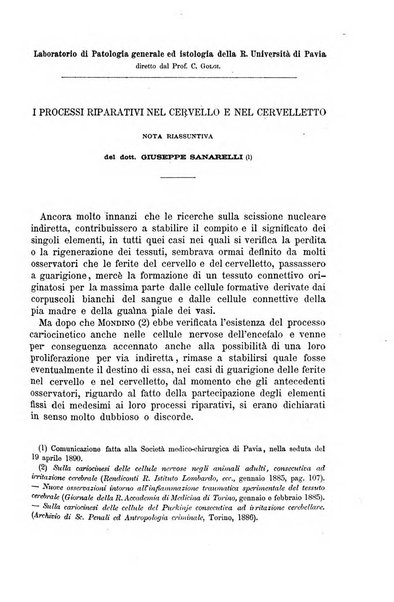 Il morgagni giornale indirizzato al progresso della medicina. Parte 1., Archivio o Memorie originali