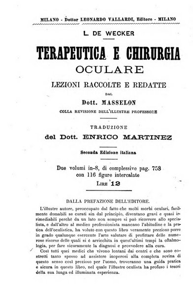 Il morgagni giornale indirizzato al progresso della medicina. Parte 1., Archivio o Memorie originali