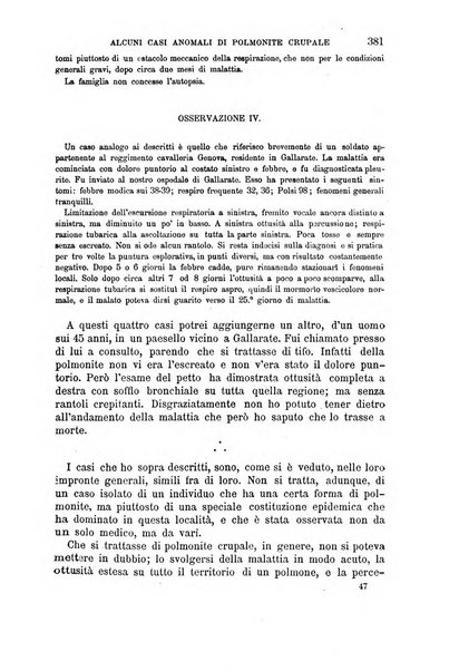 Il morgagni giornale indirizzato al progresso della medicina. Parte 1., Archivio o Memorie originali