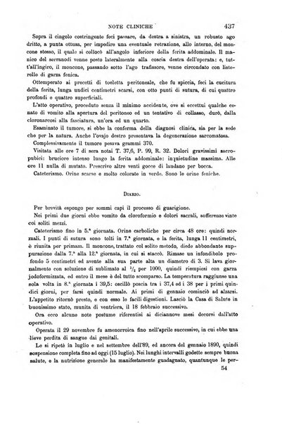 Il morgagni giornale indirizzato al progresso della medicina. Parte 1., Archivio o Memorie originali