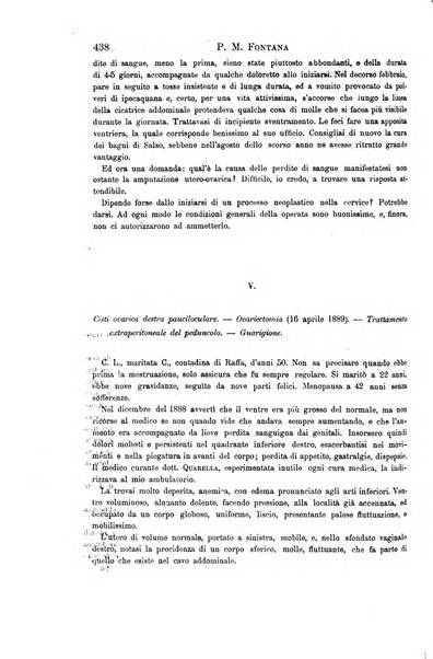 Il morgagni giornale indirizzato al progresso della medicina. Parte 1., Archivio o Memorie originali