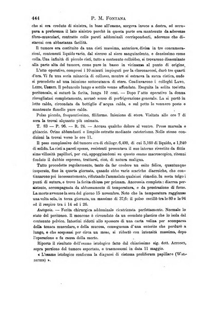 Il morgagni giornale indirizzato al progresso della medicina. Parte 1., Archivio o Memorie originali