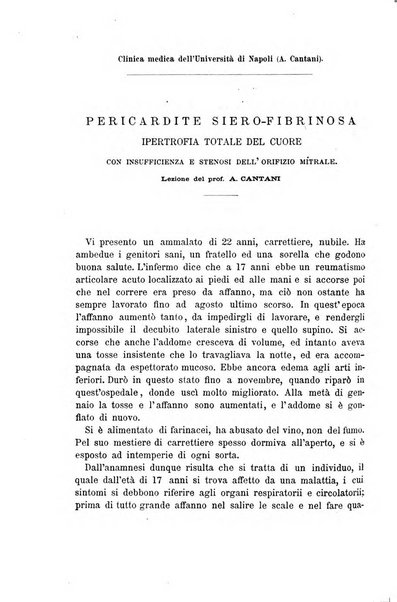 Il morgagni giornale indirizzato al progresso della medicina. Parte 1., Archivio o Memorie originali