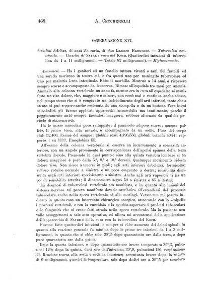 Il morgagni giornale indirizzato al progresso della medicina. Parte 1., Archivio o Memorie originali