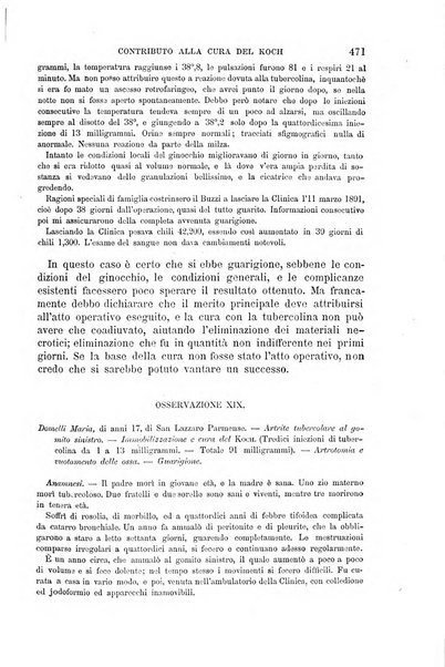 Il morgagni giornale indirizzato al progresso della medicina. Parte 1., Archivio o Memorie originali