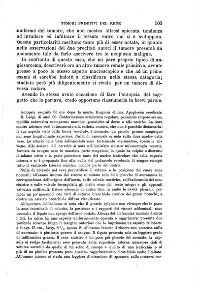 Il morgagni giornale indirizzato al progresso della medicina. Parte 1., Archivio o Memorie originali