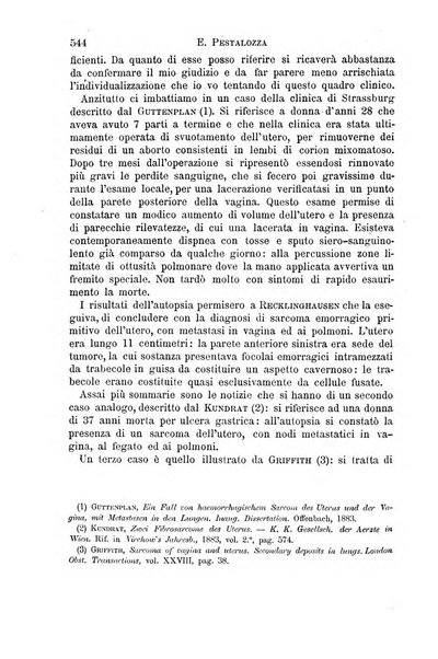 Il morgagni giornale indirizzato al progresso della medicina. Parte 1., Archivio o Memorie originali