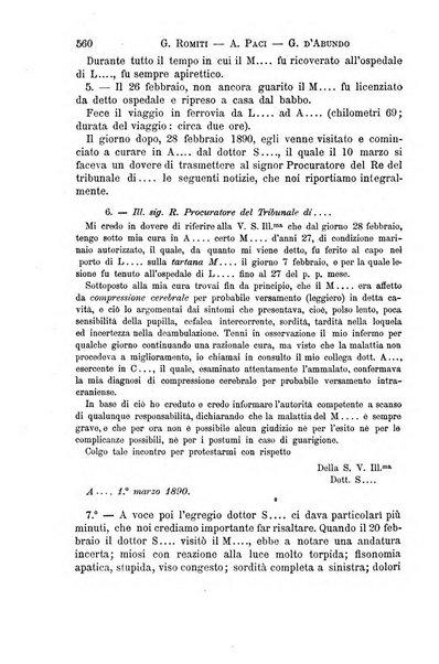 Il morgagni giornale indirizzato al progresso della medicina. Parte 1., Archivio o Memorie originali