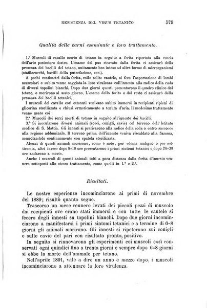 Il morgagni giornale indirizzato al progresso della medicina. Parte 1., Archivio o Memorie originali