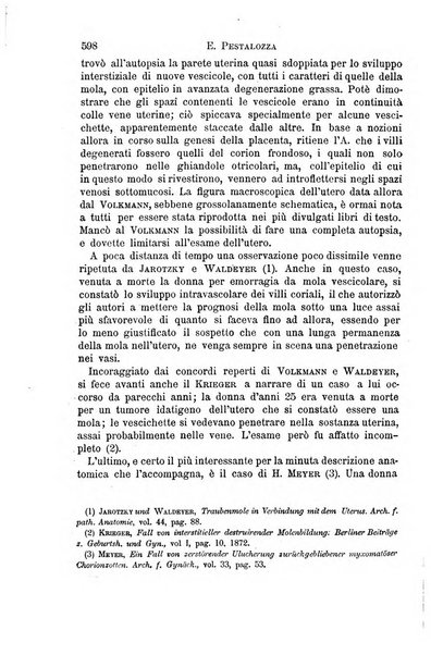 Il morgagni giornale indirizzato al progresso della medicina. Parte 1., Archivio o Memorie originali