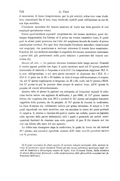 Il morgagni giornale indirizzato al progresso della medicina. Parte 1., Archivio o Memorie originali