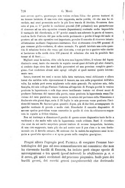 Il morgagni giornale indirizzato al progresso della medicina. Parte 1., Archivio o Memorie originali