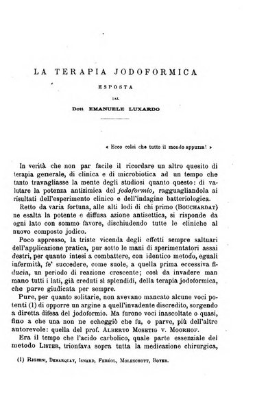 Il morgagni giornale indirizzato al progresso della medicina. Parte 1., Archivio o Memorie originali