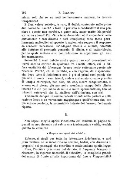 Il morgagni giornale indirizzato al progresso della medicina. Parte 1., Archivio o Memorie originali