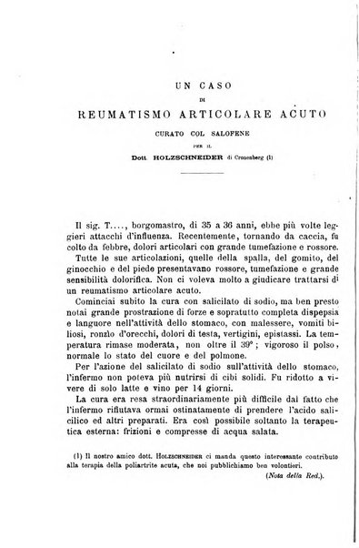 Il morgagni giornale indirizzato al progresso della medicina. Parte 1., Archivio o Memorie originali