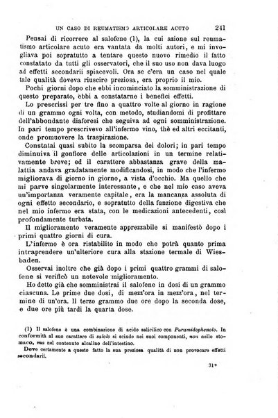 Il morgagni giornale indirizzato al progresso della medicina. Parte 1., Archivio o Memorie originali