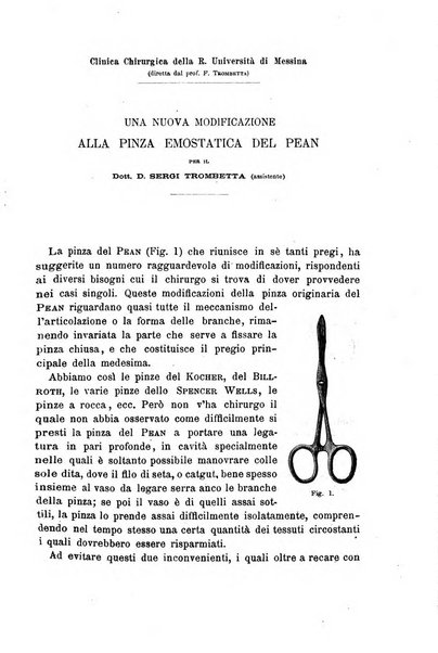 Il morgagni giornale indirizzato al progresso della medicina. Parte 1., Archivio o Memorie originali