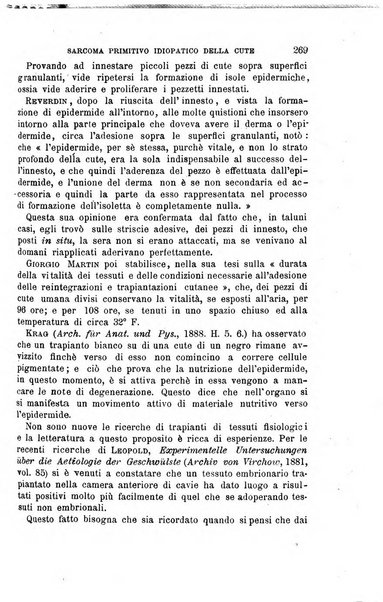 Il morgagni giornale indirizzato al progresso della medicina. Parte 1., Archivio o Memorie originali