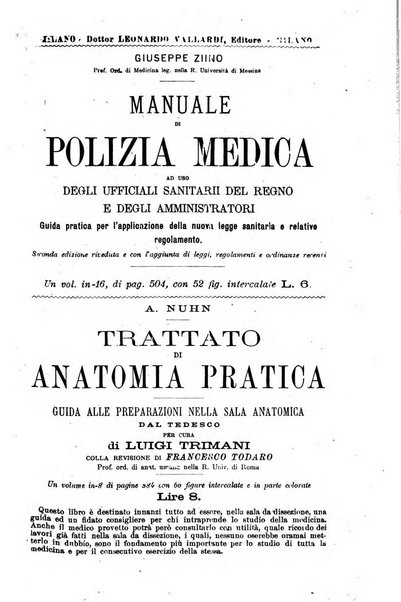 Il morgagni giornale indirizzato al progresso della medicina. Parte 1., Archivio o Memorie originali