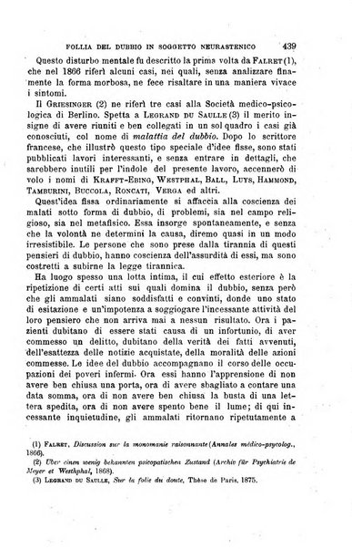 Il morgagni giornale indirizzato al progresso della medicina. Parte 1., Archivio o Memorie originali